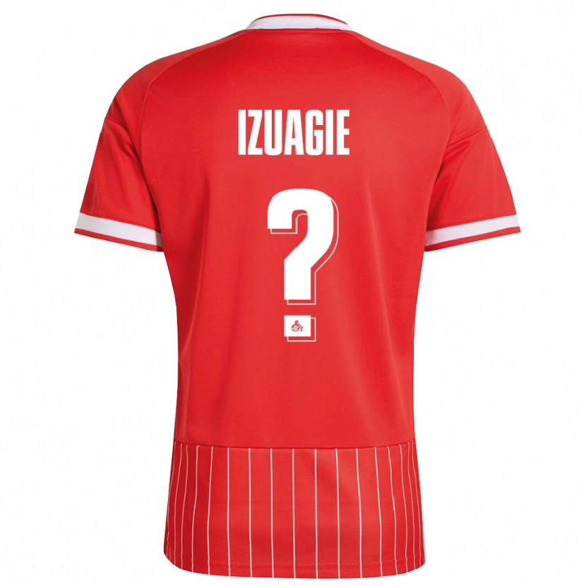 Danxen Dames Isaiah Izuagie #0 Rood Wit Groen Uitshirt Uittenue 2026/27 T-Shirt België