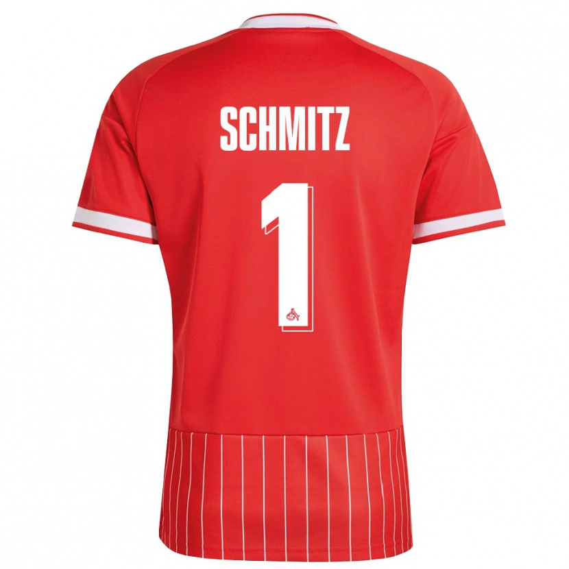 Danxen Dames Lisa Schmitz #1 Rood Wit Groen Uitshirt Uittenue 2026/27 T-Shirt België