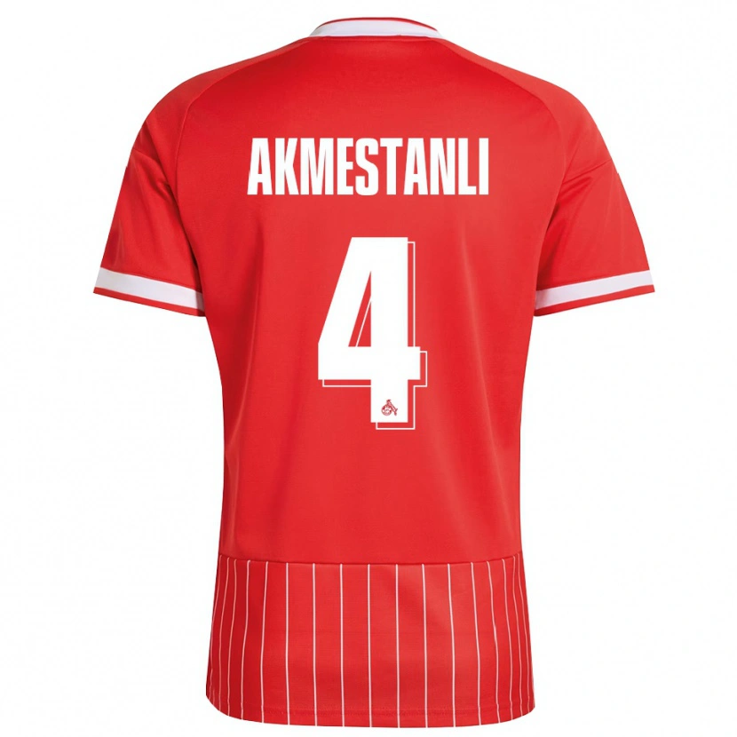 Danxen Dames Teoman Akmestanli #4 Rood Wit Groen Uitshirt Uittenue 2026/27 T-Shirt België