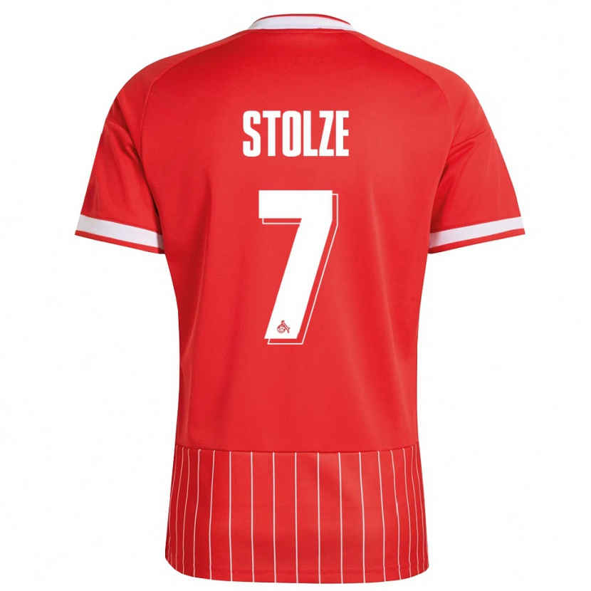 Danxen Dames Anna-Lena Stolze #7 Rood Wit Groen Uitshirt Uittenue 2026/27 T-Shirt België