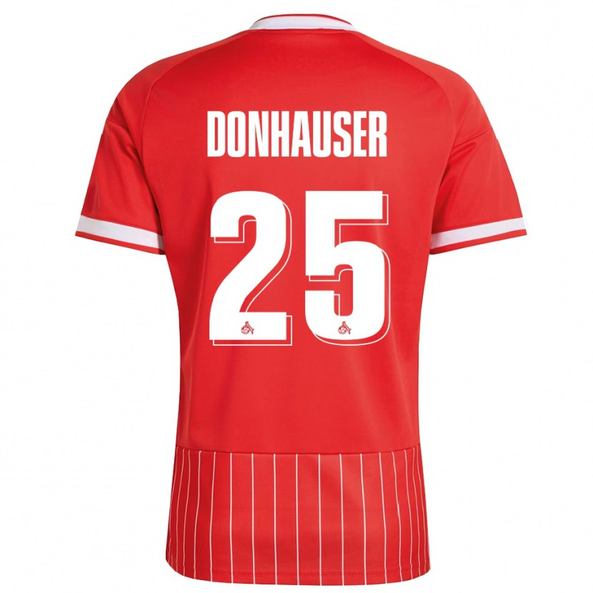 Danxen Dames Laura Donhauser #25 Rood Wit Groen Uitshirt Uittenue 2026/27 T-Shirt België