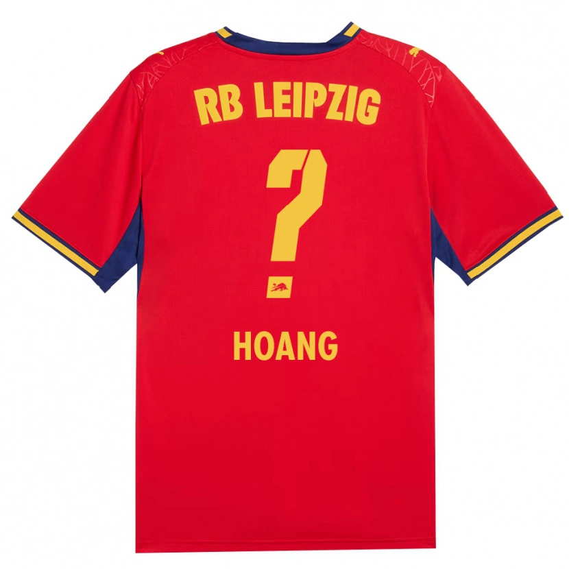 Danxen Dames Hoang Bao Nam Le #0 Rood Geel Koninklijk Blauw Uitshirt Uittenue 2026/27 T-Shirt België