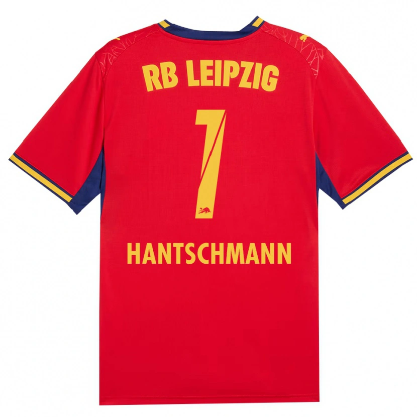 Danxen Dames Franz Hantschmann #1 Rood Geel Koninklijk Blauw Uitshirt Uittenue 2026/27 T-Shirt België