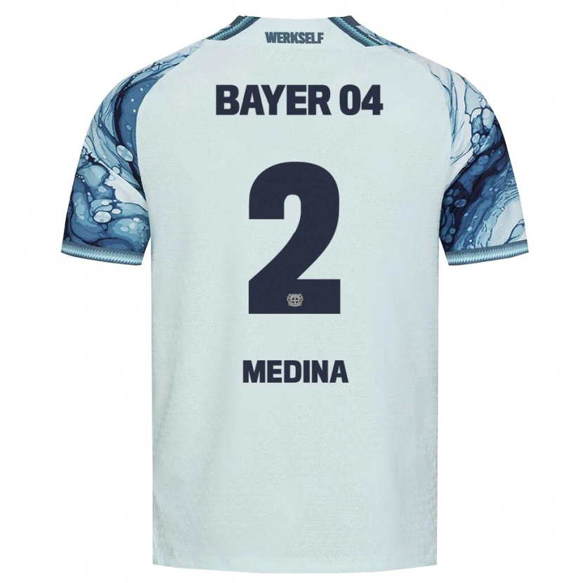 Danxen Dames Facundo Medina #2 Donkergroen Zwart Uitshirt Uittenue 2026/27 T-Shirt België