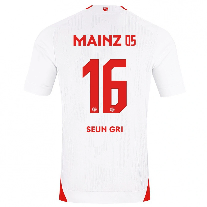 Danxen Dames Seun-Gri Lee #16 Wit Rood Geel Uitshirt Uittenue 2026/27 T-Shirt België