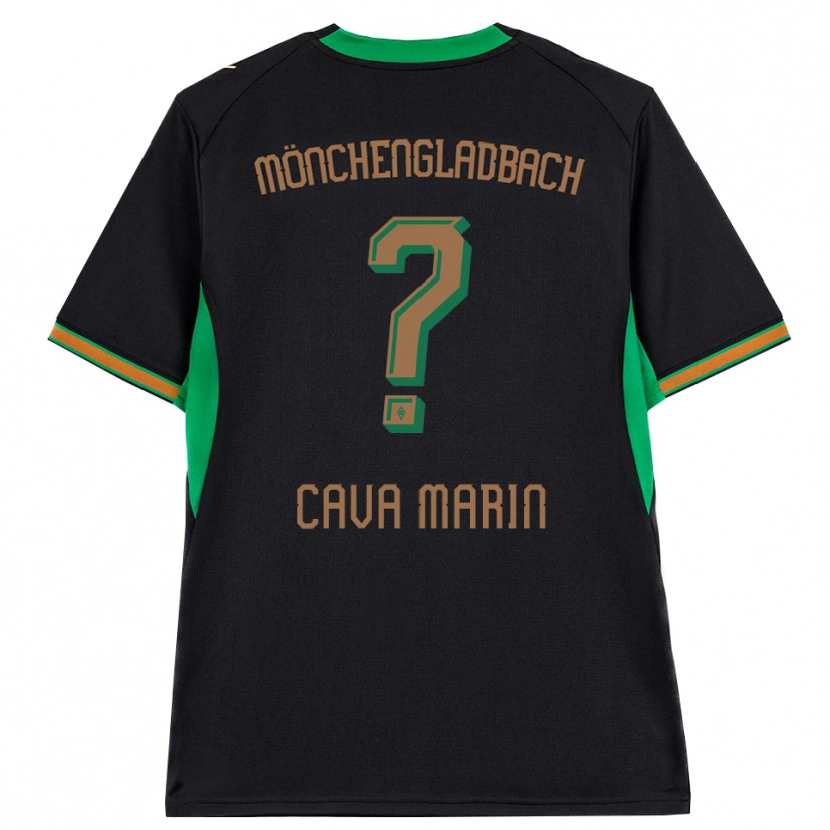 Danxen Dames Sofia Cava Marin #0 Zwart Oranje Groen Bruin Uitshirt Uittenue 2026/27 T-Shirt België