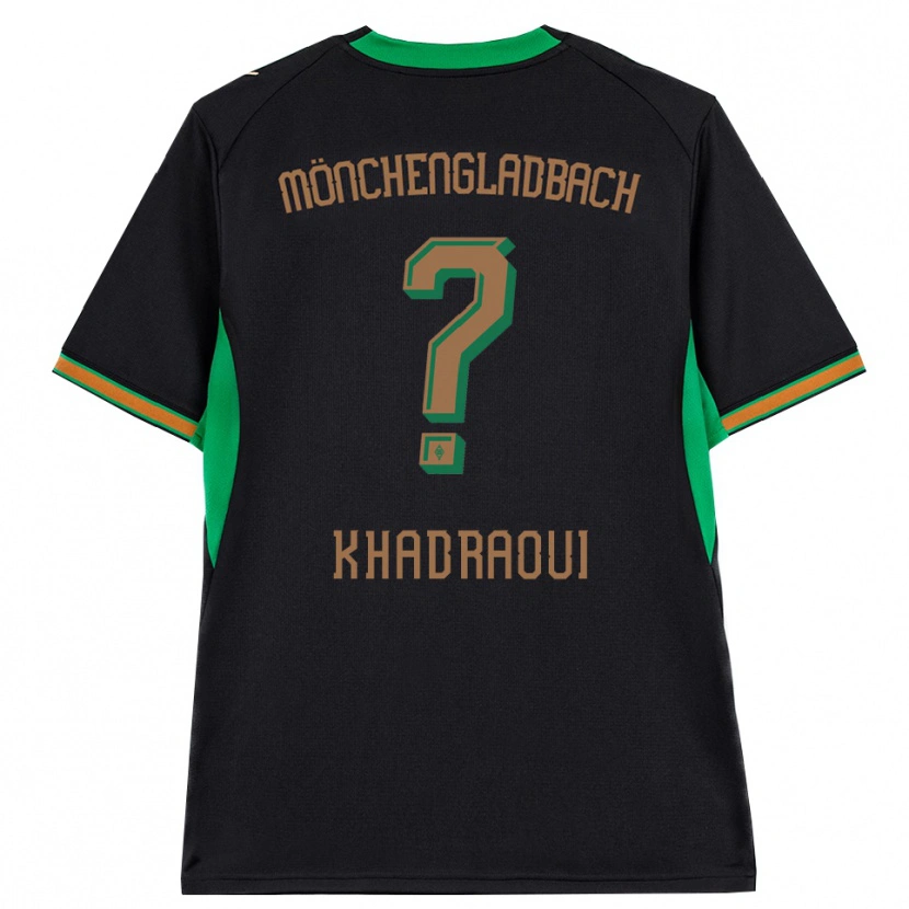 Danxen Dames Rayan Khadraoui #0 Zwart Oranje Groen Bruin Uitshirt Uittenue 2026/27 T-Shirt België