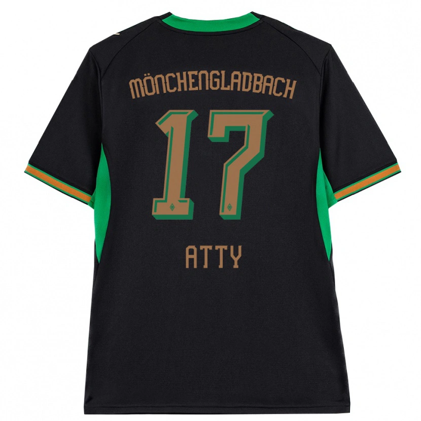 Danxen Dames Yassir Atty #17 Zwart Oranje Groen Bruin Uitshirt Uittenue 2026/27 T-Shirt België