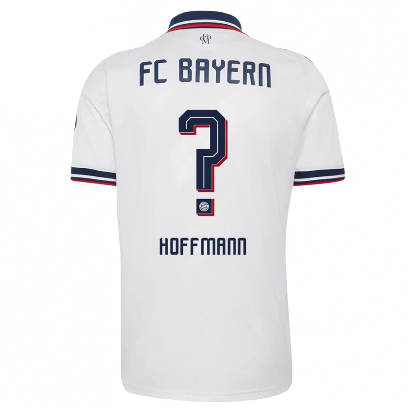 Danxen Dames Franz Hoffmann #0 Wit Grijs Rood Uitshirt Uittenue 2026/27 T-Shirt België