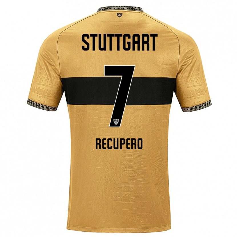 Danxen Dames William Recupero #7 Bruin Zwart Wit Uitshirt Uittenue 2026/27 T-Shirt België