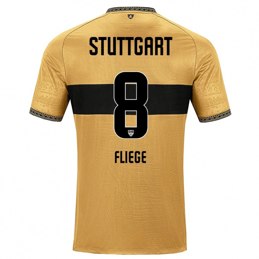 Danxen Dames Anna Fliege #8 Bruin Zwart Wit Uitshirt Uittenue 2026/27 T-Shirt België