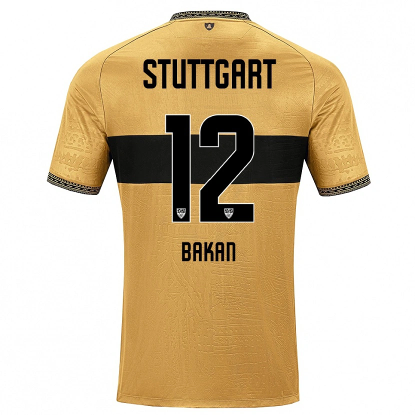 Danxen Dames Eren Bakan #12 Bruin Zwart Wit Uitshirt Uittenue 2026/27 T-Shirt België