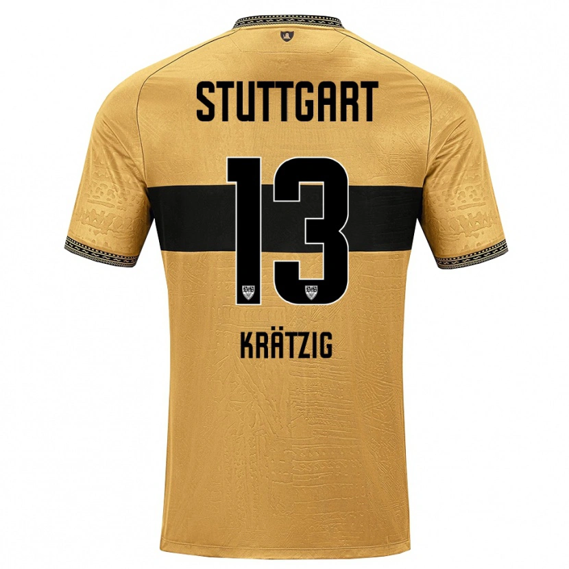 Danxen Dames Frans Krätzig #13 Bruin Zwart Wit Uitshirt Uittenue 2026/27 T-Shirt België