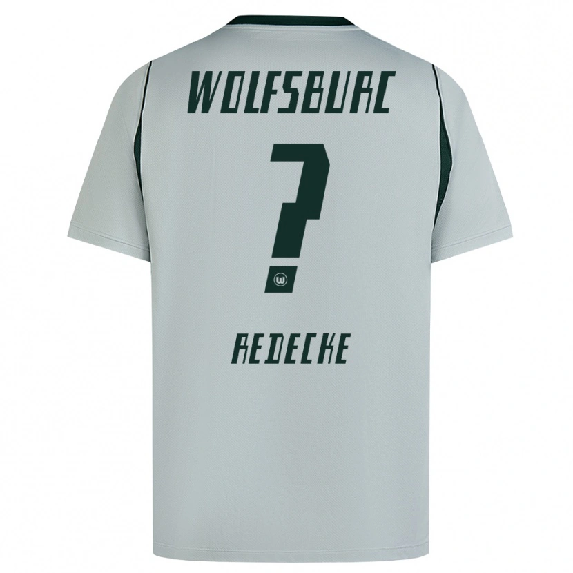 Danxen Dames Jan Redecke #0 Grijs Groen Uitshirt Uittenue 2026/27 T-Shirt België