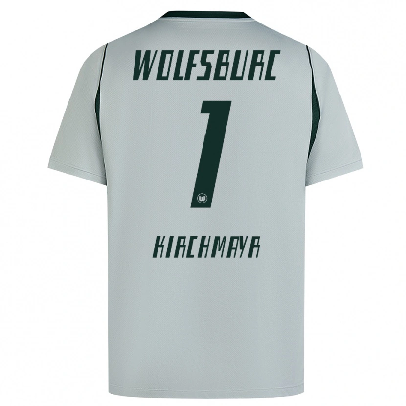 Danxen Dames Juri Kirchmayr #1 Grijs Groen Uitshirt Uittenue 2026/27 T-Shirt België