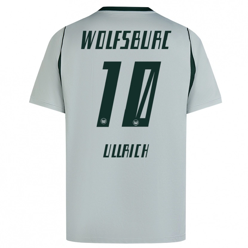Danxen Dames Pepe Ullrich #10 Grijs Groen Uitshirt Uittenue 2026/27 T-Shirt België