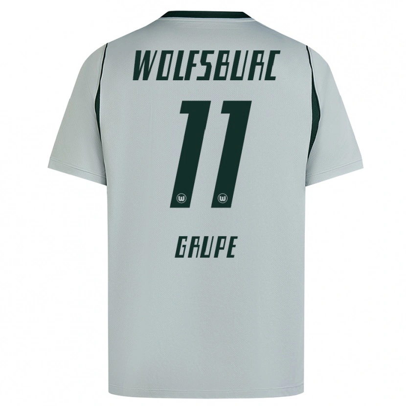 Danxen Dames Lenn Grupe #11 Grijs Groen Uitshirt Uittenue 2026/27 T-Shirt België
