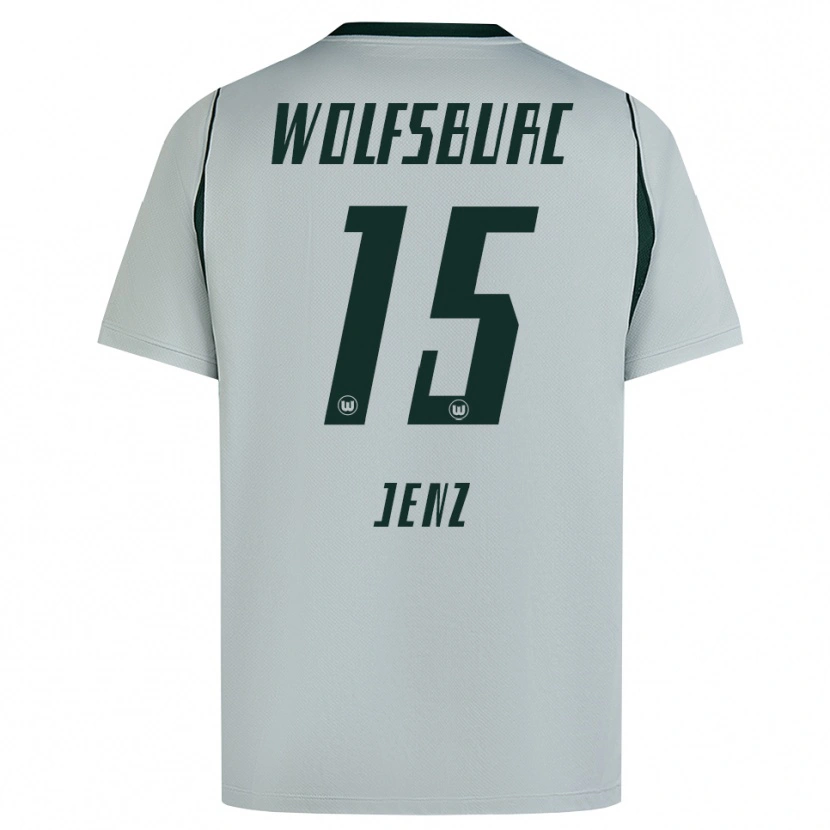 Danxen Dames Moritz Jenz #15 Grijs Groen Uitshirt Uittenue 2026/27 T-Shirt België