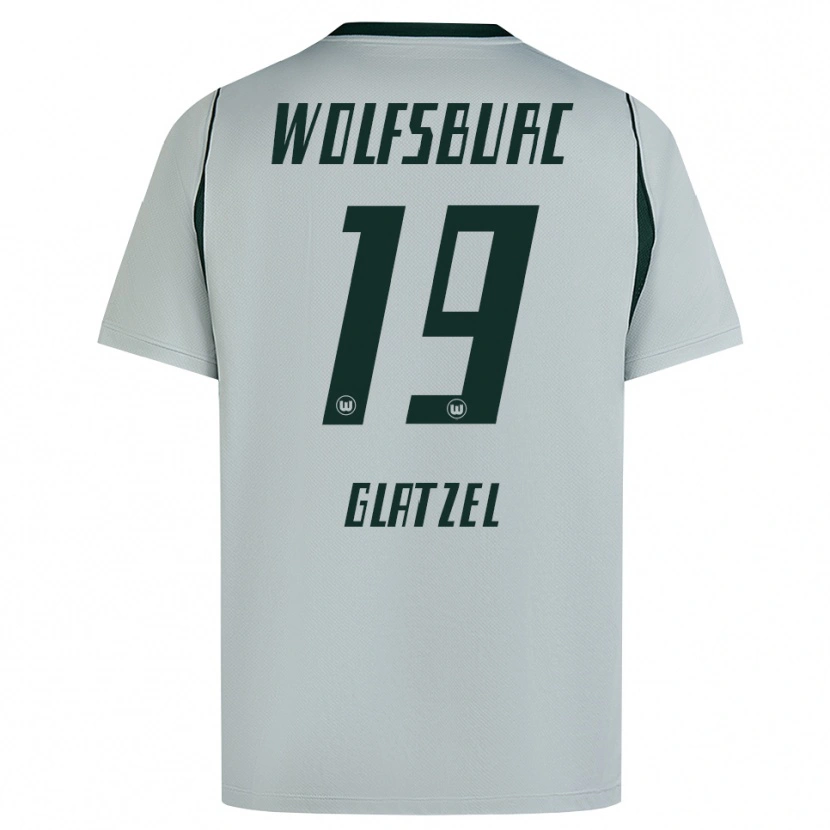 Danxen Dames Robert Glatzel #19 Grijs Groen Uitshirt Uittenue 2026/27 T-Shirt België