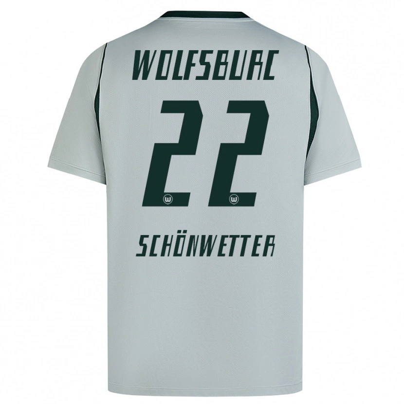 Danxen Dames Christina Schönwetter #22 Grijs Groen Uitshirt Uittenue 2026/27 T-Shirt België