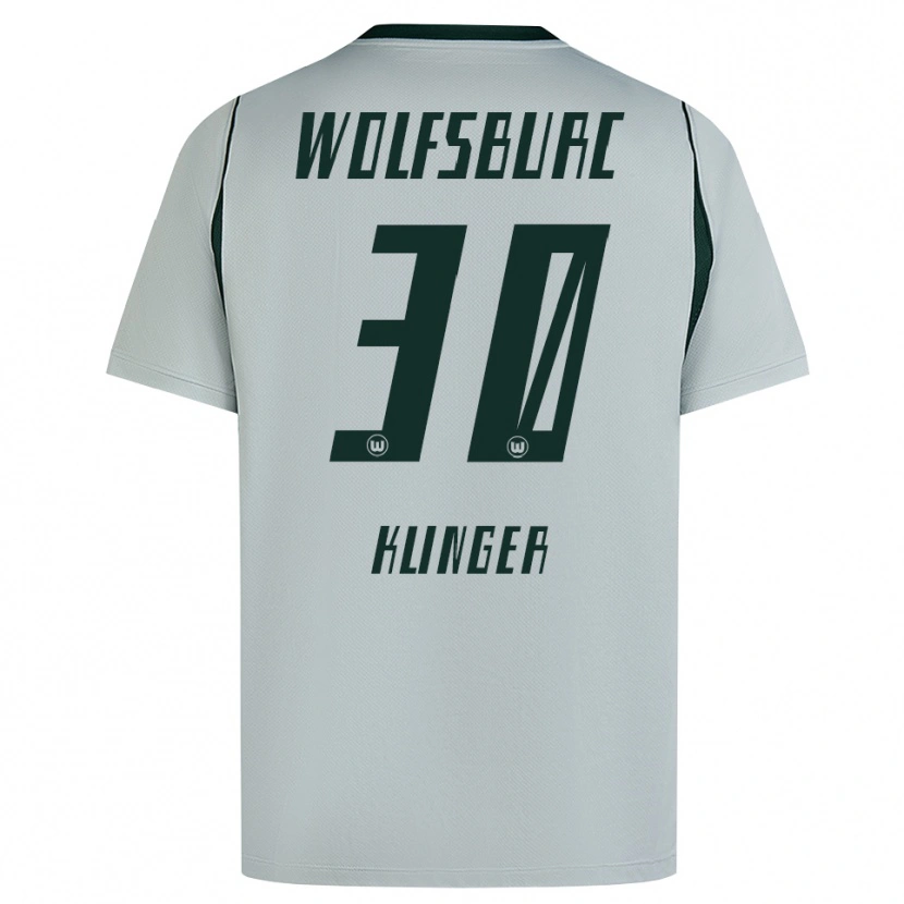 Danxen Dames Niklas Klinger #30 Grijs Groen Uitshirt Uittenue 2026/27 T-Shirt België