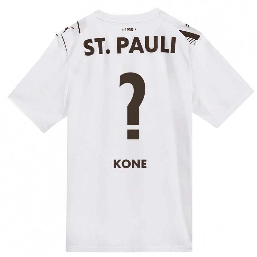 Danxen Dames Salam Kone #0 Cafe Wit Rood Uitshirt Uittenue 2026/27 T-Shirt België