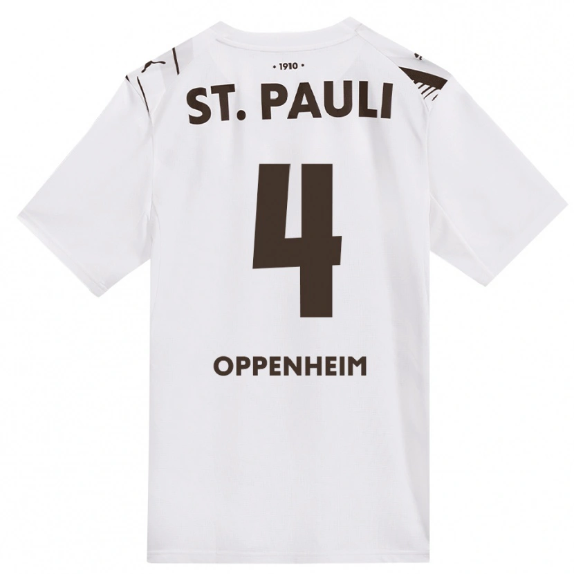 Danxen Dames Merle Oppenheim #4 Cafe Wit Rood Uitshirt Uittenue 2026/27 T-Shirt België