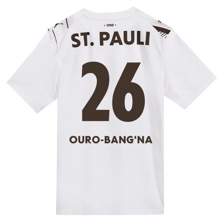 Danxen Dames Samir Ouro-Bang'na #26 Cafe Wit Rood Uitshirt Uittenue 2026/27 T-Shirt België