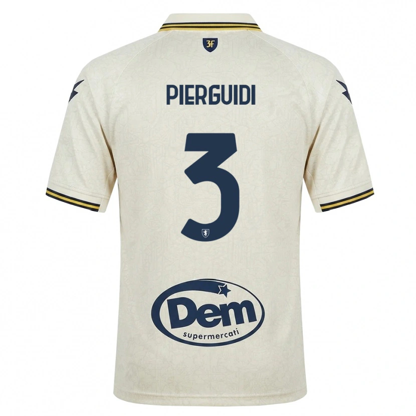 Danxen Dames Vittorio Pierguidi #3 Oldlace Geel Zwart Uitshirt Uittenue 2026/27 T-Shirt België