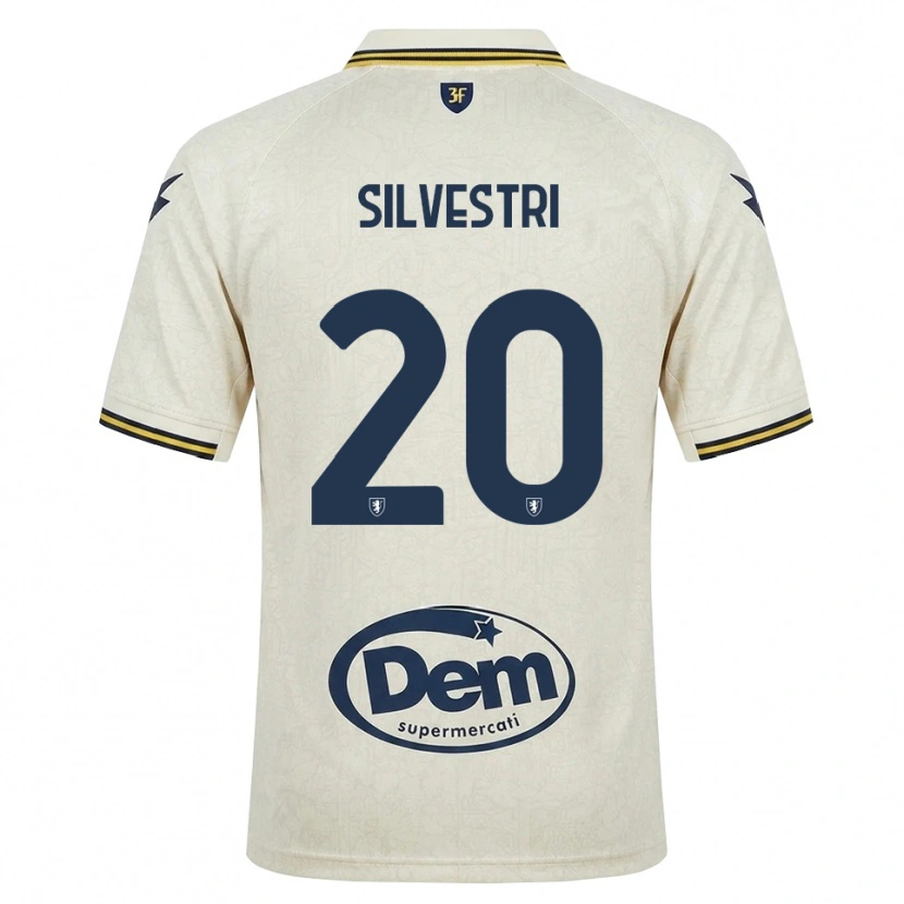 Danxen Dames Manuel Silvestri #20 Oldlace Geel Zwart Uitshirt Uittenue 2026/27 T-Shirt België