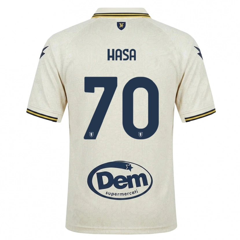 Danxen Dames Luis Hasa #70 Oldlace Geel Zwart Uitshirt Uittenue 2026/27 T-Shirt België