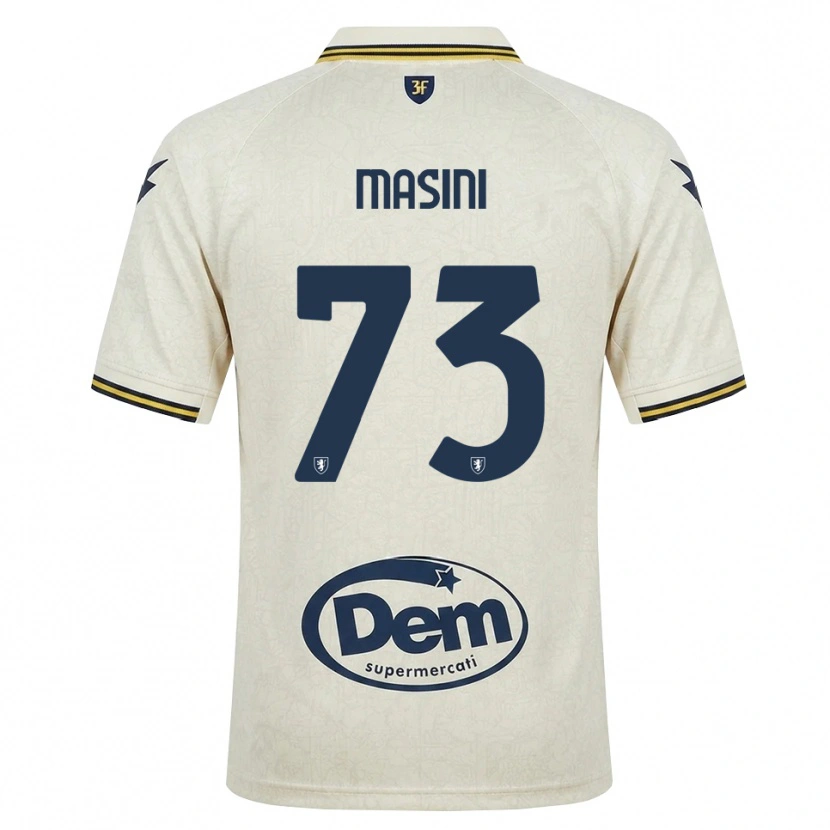 Danxen Dames Patrizio Masini #73 Oldlace Geel Zwart Uitshirt Uittenue 2026/27 T-Shirt België