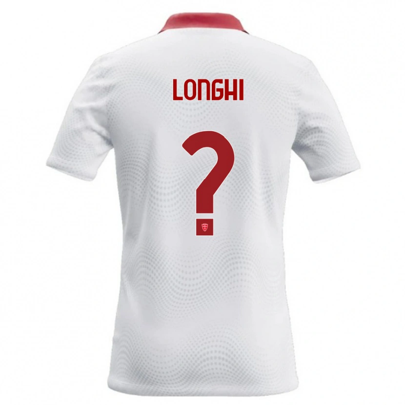 Danxen Dames Simone Longhi #0 Wit Rood Uitshirt Uittenue 2026/27 T-Shirt België