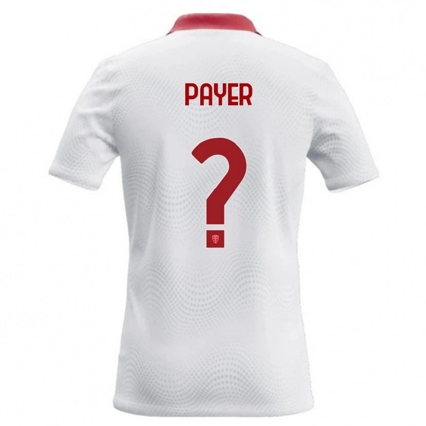 Danxen Dames Leonardo Payer #0 Wit Rood Uitshirt Uittenue 2026/27 T-Shirt België