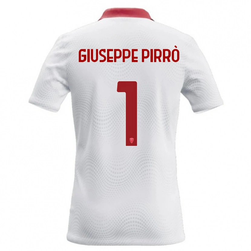 Danxen Dames Marco Giuseppe Pirrò #1 Wit Rood Uitshirt Uittenue 2026/27 T-Shirt België