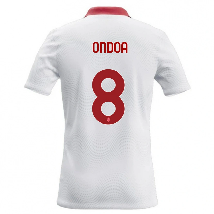 Danxen Dames Foe Ondoa #8 Wit Rood Uitshirt Uittenue 2026/27 T-Shirt België