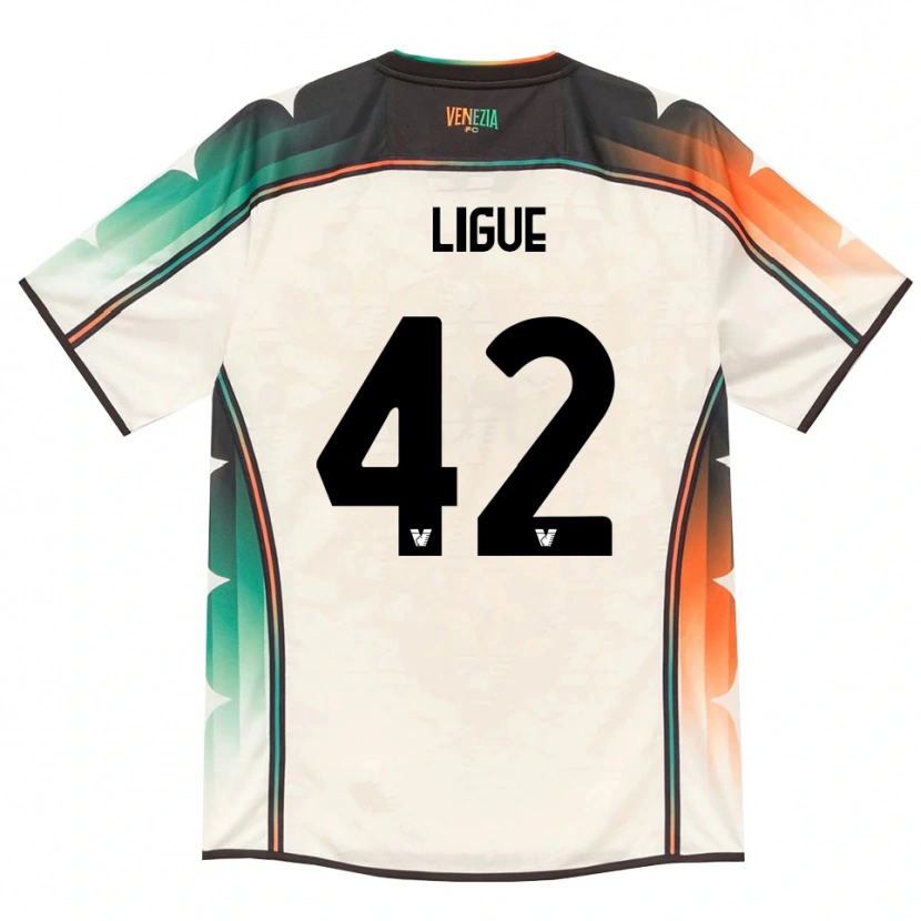 Danxen Dames Junior Ligue #42 Oldlace Oranje Groen Uitshirt Uittenue 2026/27 T-Shirt België