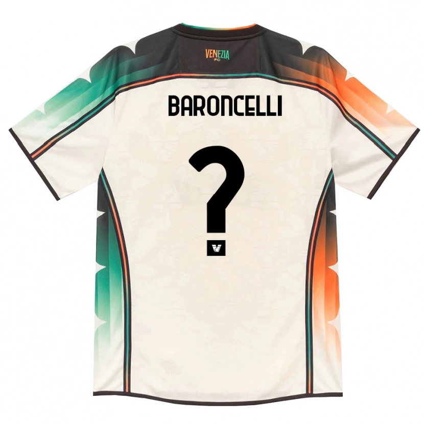 Danxen Dames Andrea Baroncelli #0 Oldlace Oranje Groen Uitshirt Uittenue 2026/27 T-Shirt België