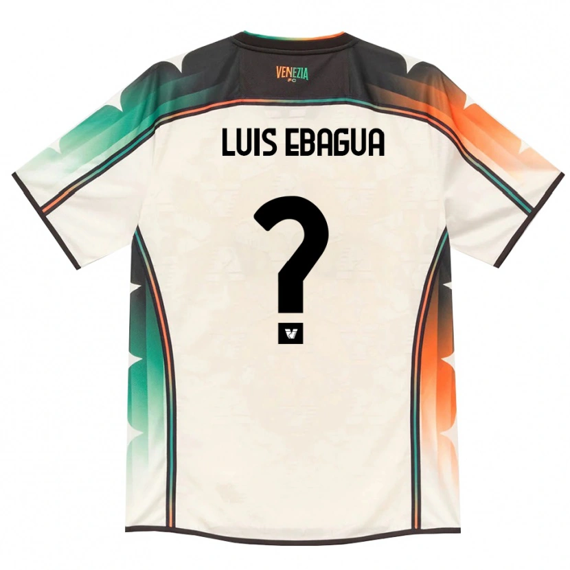 Danxen Dames Sean Luis Ebagua #0 Oldlace Oranje Groen Uitshirt Uittenue 2026/27 T-Shirt België