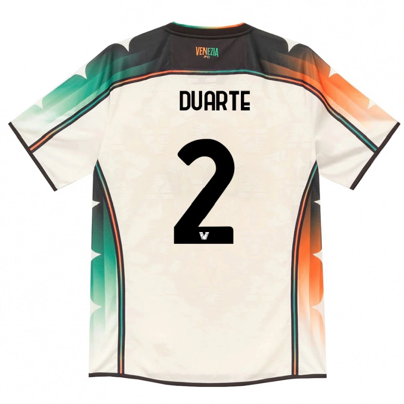 Danxen Dames Marcia Duarte #2 Oldlace Oranje Groen Uitshirt Uittenue 2026/27 T-Shirt België
