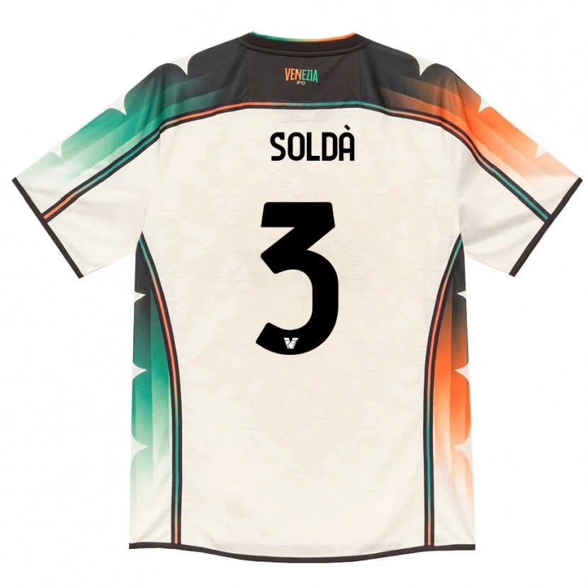 Danxen Dames Mohamed Soldà #3 Oldlace Oranje Groen Uitshirt Uittenue 2026/27 T-Shirt België