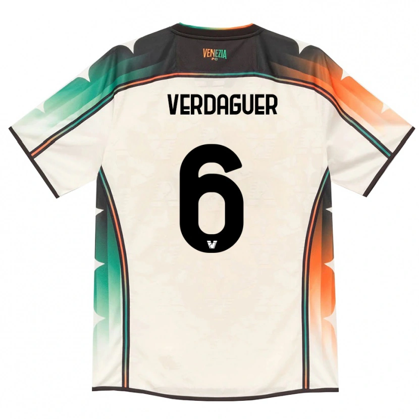 Danxen Dames Judith Verdaguer #6 Oldlace Oranje Groen Uitshirt Uittenue 2026/27 T-Shirt België