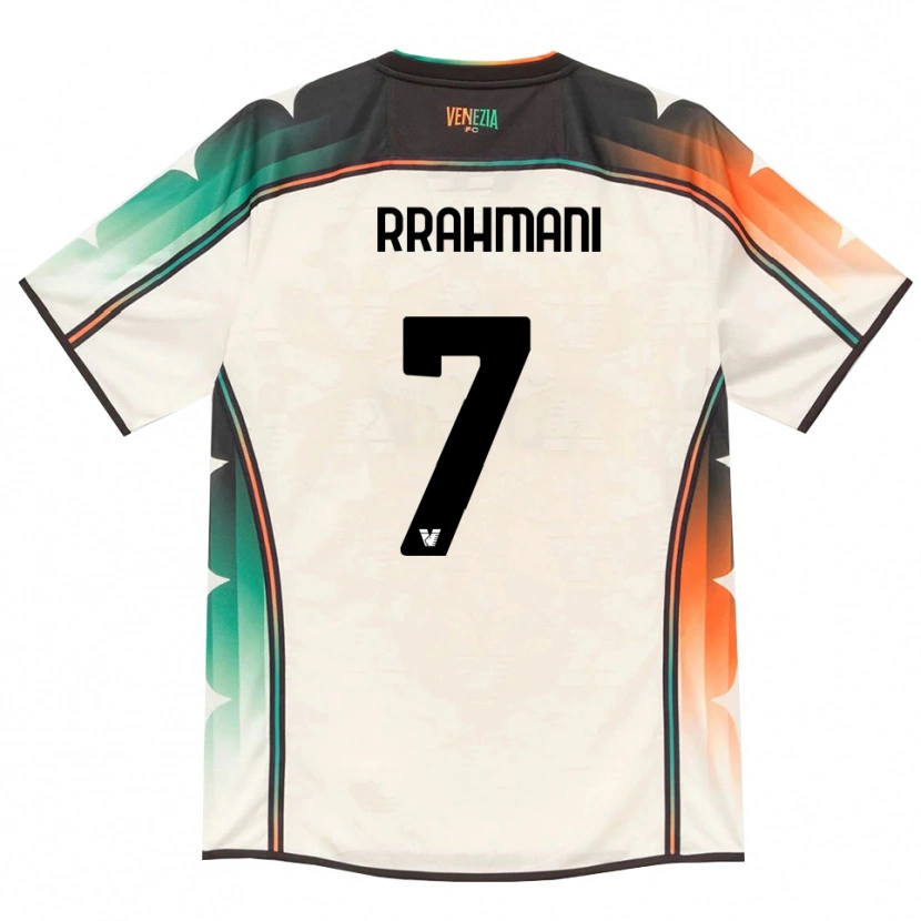 Danxen Dames Albion Rrahmani #7 Oldlace Oranje Groen Uitshirt Uittenue 2026/27 T-Shirt België