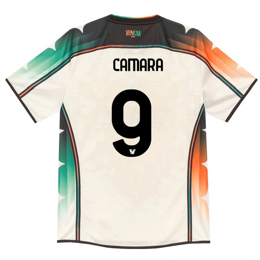 Danxen Dames Bakary Camara #9 Oldlace Oranje Groen Uitshirt Uittenue 2026/27 T-Shirt België