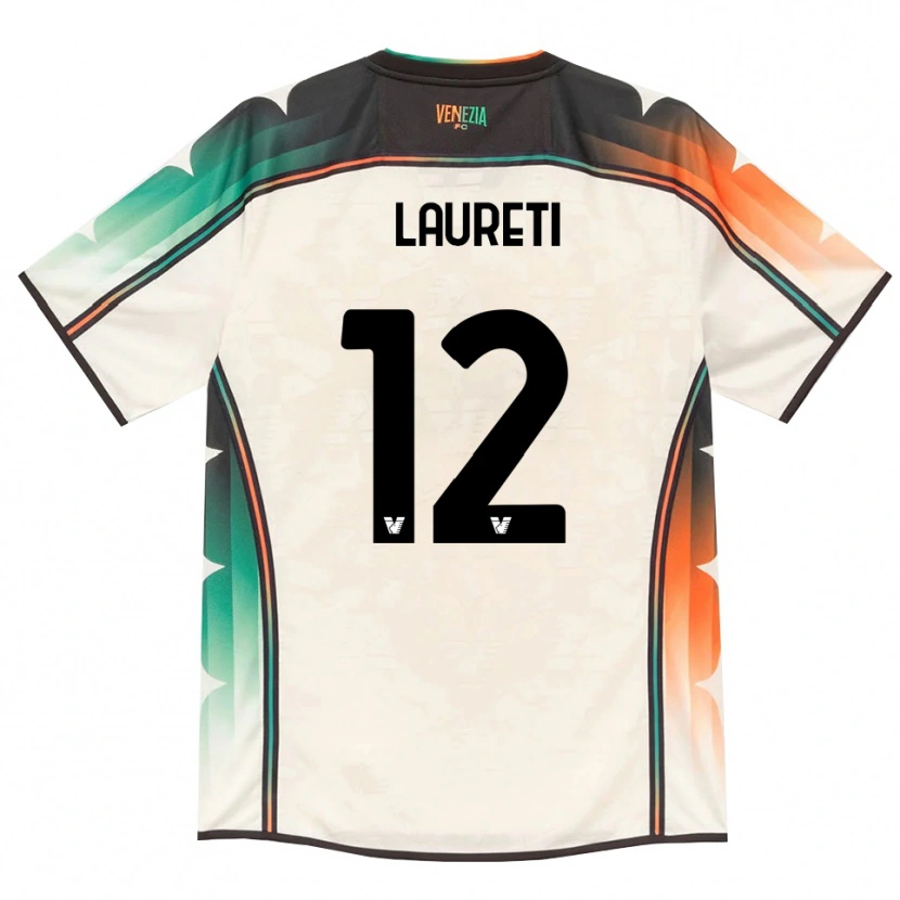 Danxen Dames Tommaso Laureti #12 Oldlace Oranje Groen Uitshirt Uittenue 2026/27 T-Shirt België