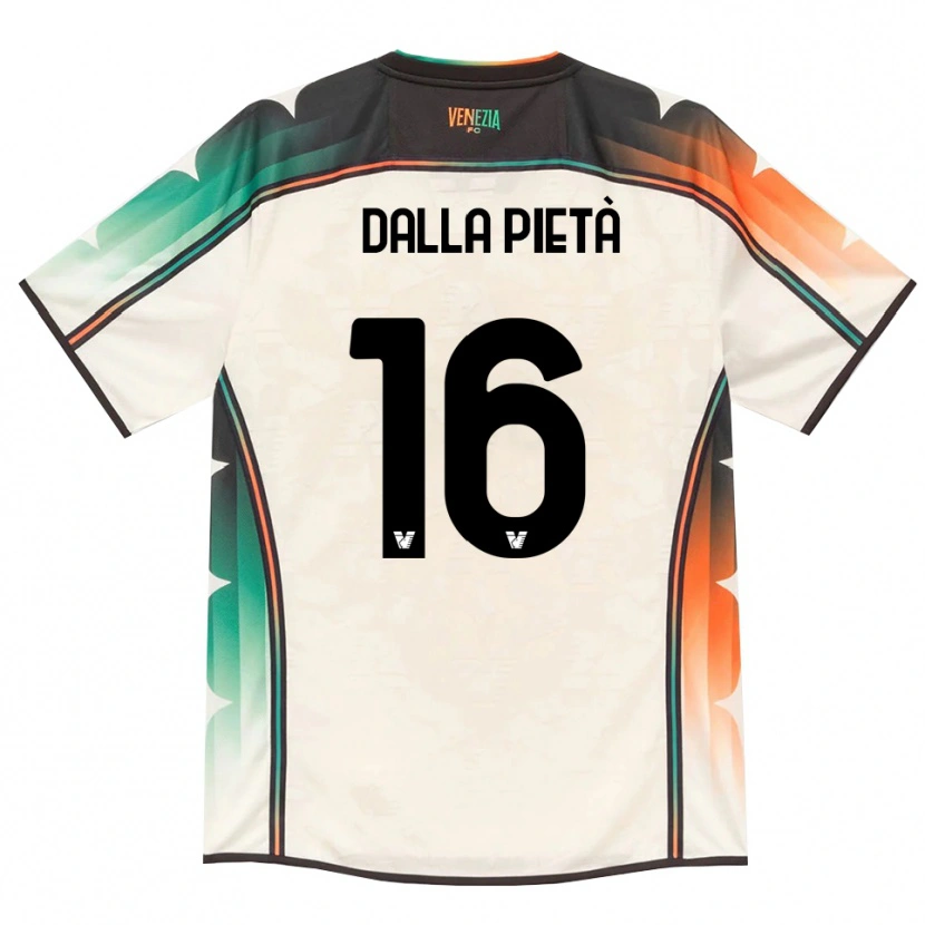 Danxen Dames Leonardo Dalla Pietà #16 Oldlace Oranje Groen Uitshirt Uittenue 2026/27 T-Shirt België