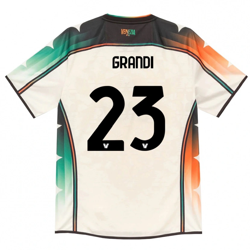 Danxen Dames Matteo Grandi #23 Oldlace Oranje Groen Uitshirt Uittenue 2026/27 T-Shirt België