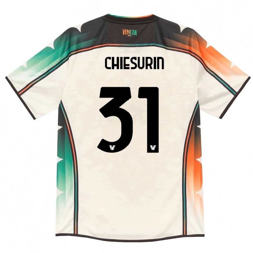 Danxen Dames Alberto Chiesurin #31 Oldlace Oranje Groen Uitshirt Uittenue 2026/27 T-Shirt België