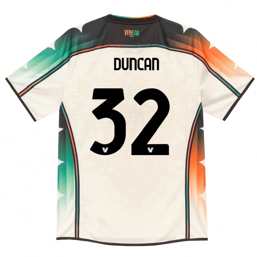 Danxen Dames Alfred Duncan #32 Oldlace Oranje Groen Uitshirt Uittenue 2026/27 T-Shirt België