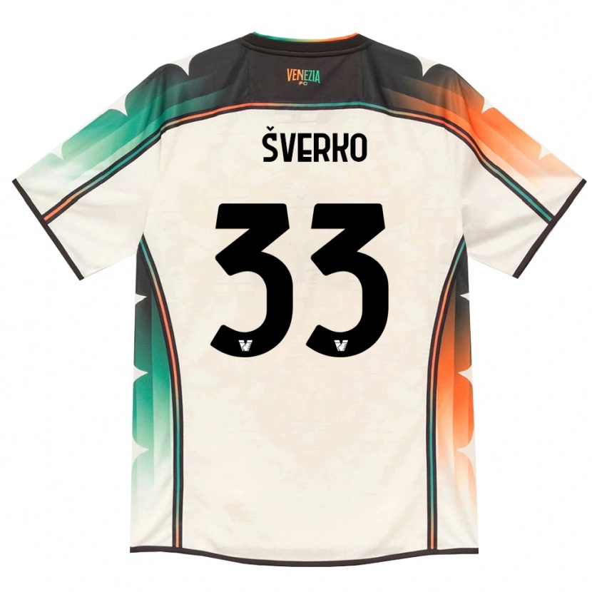 Danxen Dames Marin Šverko #33 Oldlace Oranje Groen Uitshirt Uittenue 2026/27 T-Shirt België